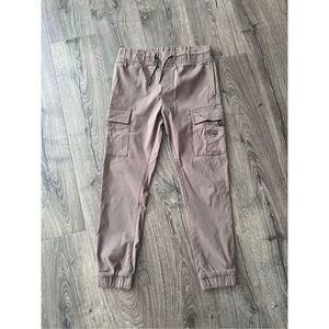 Ring of Fire BOYS TRAVEL PERFORMANCE TECH CARGO JOGGERS size 12